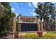 Entrance sign for Palisades at Lakewood Ranch, a community of luxurious homes at 13915 Mount Laurel Trl, Bradenton, FL 34211