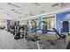 Well-equipped gym featuring a variety of modern exercise machines to cater to diverse fitness needs at 17728 Polo Trail, Lakewood Ranch, FL 34211