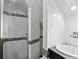 This bright bathroom features subway tile, glass enclosed shower, and modern fixtures, offering a clean and contemporary design at 3905 Country View Dr, Sarasota, FL 34233