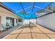 Screened patio featuring a dining table and seating area, perfect for enjoying the outdoors at 3919 Glen Oaks Manor Dr, Sarasota, FL 34232
