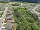 Community aerial view highlighting the neighborhood layout, lush greenery, and peaceful ponds amidst the surrounding homes at 4015 Quiet Rain Ct, Palmetto, FL 34221