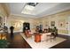 Elegant lobby with stylish furniture and natural light at 4920 Woodhurst Dr, Sarasota, FL 34243
