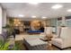 Interior featuring lobby with plush seating, stylish decor, and bright lighting at 7150 N Tamiami Trl # S-623, Sarasota, FL 34243