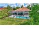 Screened-in pool area perfect for outdoor entertaining and relaxation at 7705 55Th E St, Ellenton, FL 34222
