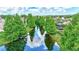 Picturesque water view with mature trees reflecting off the water at 7705 55Th E St, Ellenton, FL 34222