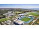 An aerial view of IMG Academy showing the impressive sports facilities and scenic surroundings at 8710 54Th W Ave # 8710, Bradenton, FL 34210
