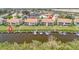 A private dock along a canal with boats, perfect for waterfront living and recreation at 8710 54Th W Ave # 8710, Bradenton, FL 34210