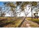 The sign to Rose Park shows the way to the beach at 1021 Estremadura Dr, Bradenton, FL 34209