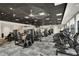 Community gym with high ceilings and a variety of equipment for residents to use at 12680 Radiance Ct # 12-102, Venice, FL 34293