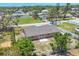 Aerial view of home and backyard at 1533 Olympia Rd, Venice, FL 34293