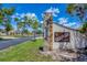 Welcome to High Point Estates, as seen on this lovely stone sign at 217 High Point Dr # 217A, Englewood, FL 34223