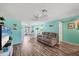 Spacious living room and dining area with comfortable seating and bright, open feel at 217 High Point Dr # 217A, Englewood, FL 34223