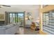 Bright living area offering modern finishes, a patio view, and seamless indoor-outdoor living at 2516 Goldenrod St, Sarasota, FL 34239