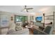 Inviting living room featuring comfortable seating, stylish decor, and a bright, airy atmosphere at 2516 Goldenrod St, Sarasota, FL 34239