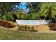 Well-maintained community sign with landscaping at 4274 Tennyson Way, Venice, FL 34293
