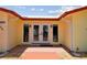 Inviting front entrance with double doors and decorative tile flooring at 4829 Commonwealth Rd, Palmetto, FL 34221