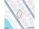 Property map highlighting location and dimensions on N Waterway, offering convenient waterfront access at 714 N Waterway Dr, Venice, FL 34285