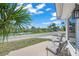 Scenic view from the home's outdoor space, overlooking a waterway and community amenities at 714 N Waterway Dr, Venice, FL 34285