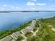 Waterfront townhomes with lush greenery with beautiful bay views at 76 Tidy Island Blvd, Bradenton, FL 34210
