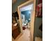 Compact bathroom with a shower-tub combo and a small vanity, ideal for basic needs at 815 12Th W Ave, Bradenton, FL 34205
