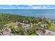 An aerial view of a waterfront community featuring a bay at 8255 Longbay Blvd, Sarasota, FL 34243