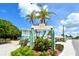 La Siesta Beach Retreat features colorful beachside buildings with tropical landscaping and beach access at 105 Casey Key Rd # 20, Nokomis, FL 34275