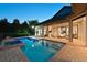 Gorgeous backyard with a private pool and expansive outdoor living space at 11807 Rive Isle Run, Parrish, FL 34219