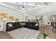 Open concept floor plan showing the living room, dining area, and kitchen at 2152 Majestic Oaks Blvd, Clearwater, FL 33759