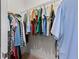 Bright walk-in closet with ample shelving, providing plenty of storage at 276 Saint Lucia Dr # 101, Bradenton, FL 34209