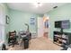 Functional room ideal for an office, study or den at 2801 Dalhart Ave, North Port, FL 34286