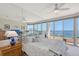 Spacious bedroom with large windows offering stunning water views at 3070 Grand Bay Blvd # 644, Longboat Key, FL 34228