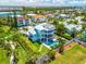 Beautiful backyard with a pool, patio, and rooftop deck, ideal for relaxation or entertaining at 3702 5Th Ave, Holmes Beach, FL 34217