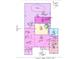 Detailed floor plan showcasing the layout of the house, including room dimensions and features at 409 Bryn Mawr Is, Bradenton, FL 34207