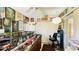 Unique office with train set, ceiling fan and closet at 409 Bryn Mawr Is, Bradenton, FL 34207