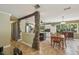 Bright open-concept living area with natural light and tiled floors at 4468 Maraldo Ave, North Port, FL 34287