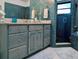 Stylish bathroom with vanity and fully tiled walk in shower at 5403 2Nd W Ave, Bradenton, FL 34209