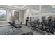 Well-equipped gym with modern fitness equipment and ample space for exercise at 5816 Mezzana Run, Palmetto, FL 34221