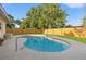 In-ground pool and manicured backyard at 5900 6Th S Way, St Petersburg, FL 33705