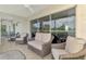 Inviting patio with comfortable seating and picturesque views of the golf course at 6546 Fairway Gardens Dr # 6546, Bradenton, FL 34203