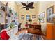 Spacious office with custom built-ins and ample lighting at 1312 Perico Point Cir, Bradenton, FL 34209