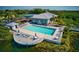Enjoy the swimming pool and sundeck overlooking a scenic pond at this community's recreation center at 1312 Perico Point Cir, Bradenton, FL 34209