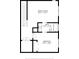 Floorplan of the second floor with a Gathering room, bathroom, and bedroom at 13708 Old Creek Ct, Parrish, FL 34219