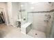 Bathroom featuring a shower, vanity, closet, and neutral colors at 18008 Waterville Pl, Bradenton, FL 34202
