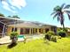 Expansive screened pool and backyard with a covered patio, perfect for outdoor relaxation and entertainment at 2809 112Th E Ter, Parrish, FL 34219