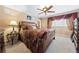 Bedroom featuring a large bed, and unique decor at 290 N Washington Dr, Sarasota, FL 34236