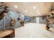 Unique bonus room featuring light wood paneled walls and an extensive collection of animal themed decor at 290 N Washington Dr, Sarasota, FL 34236