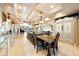 Bright, open kitchen with island, granite counters, and high-end appliances at 290 N Washington Dr, Sarasota, FL 34236