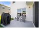 Cozy outdoor patio area, perfect for entertaining or relaxing at 3108 Rock Sound St, Bradenton, FL 34208