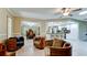 Open living space combining kitchen and living, perfect for entertaining and everyday living at 4873 Huntleigh Dr, Sarasota, FL 34233
