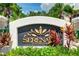 Attractive Serenade on Palmer Ranch community entrance sign with beautiful landscaping at 5168 Northridge Rd # 106, Sarasota, FL 34238